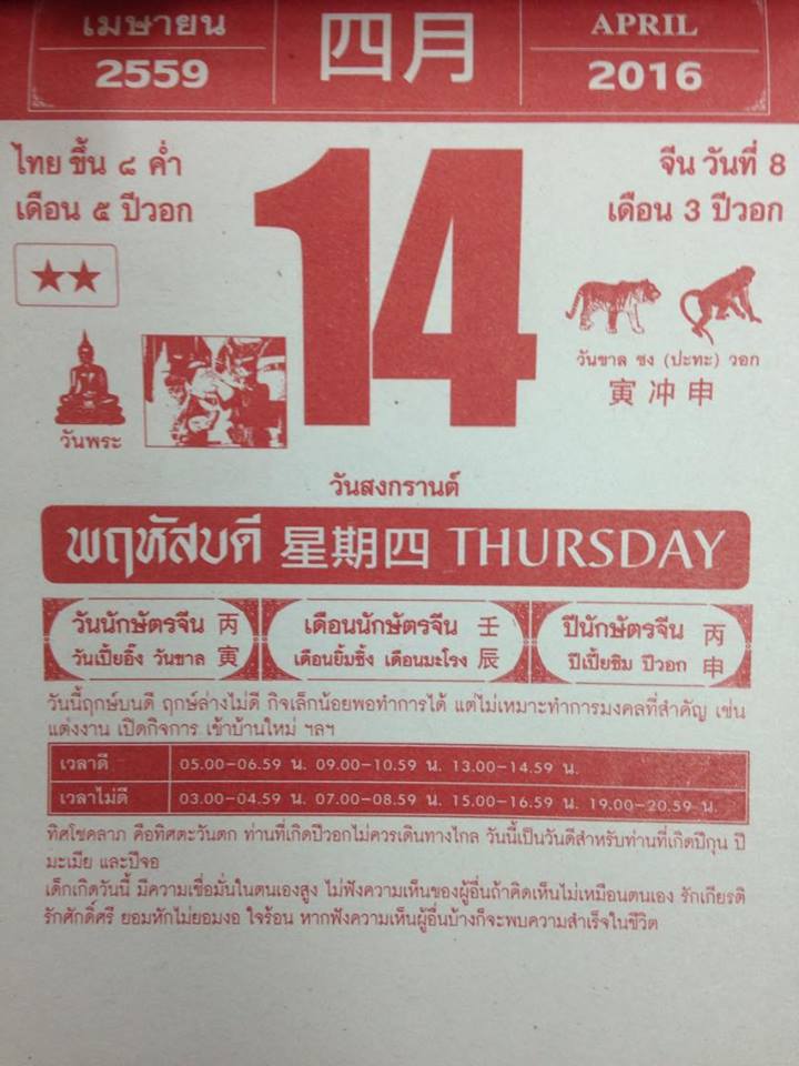 14 เมษายน 2559