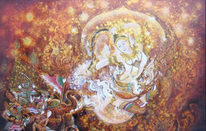 คาถาบูชาพระแม่ธรณี พระแม่ธรณี